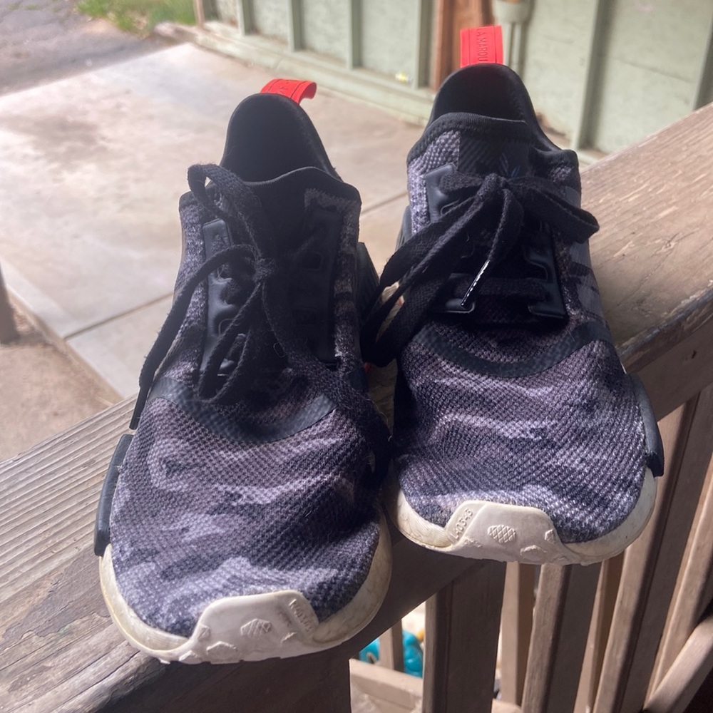 Black Camo Adidas NMD used